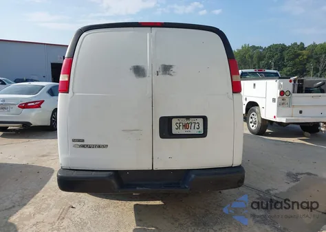 2010 Chevrolet Express 2500 Work Van из США, поврежденный, VIN 1GCZGFBA2A1129705